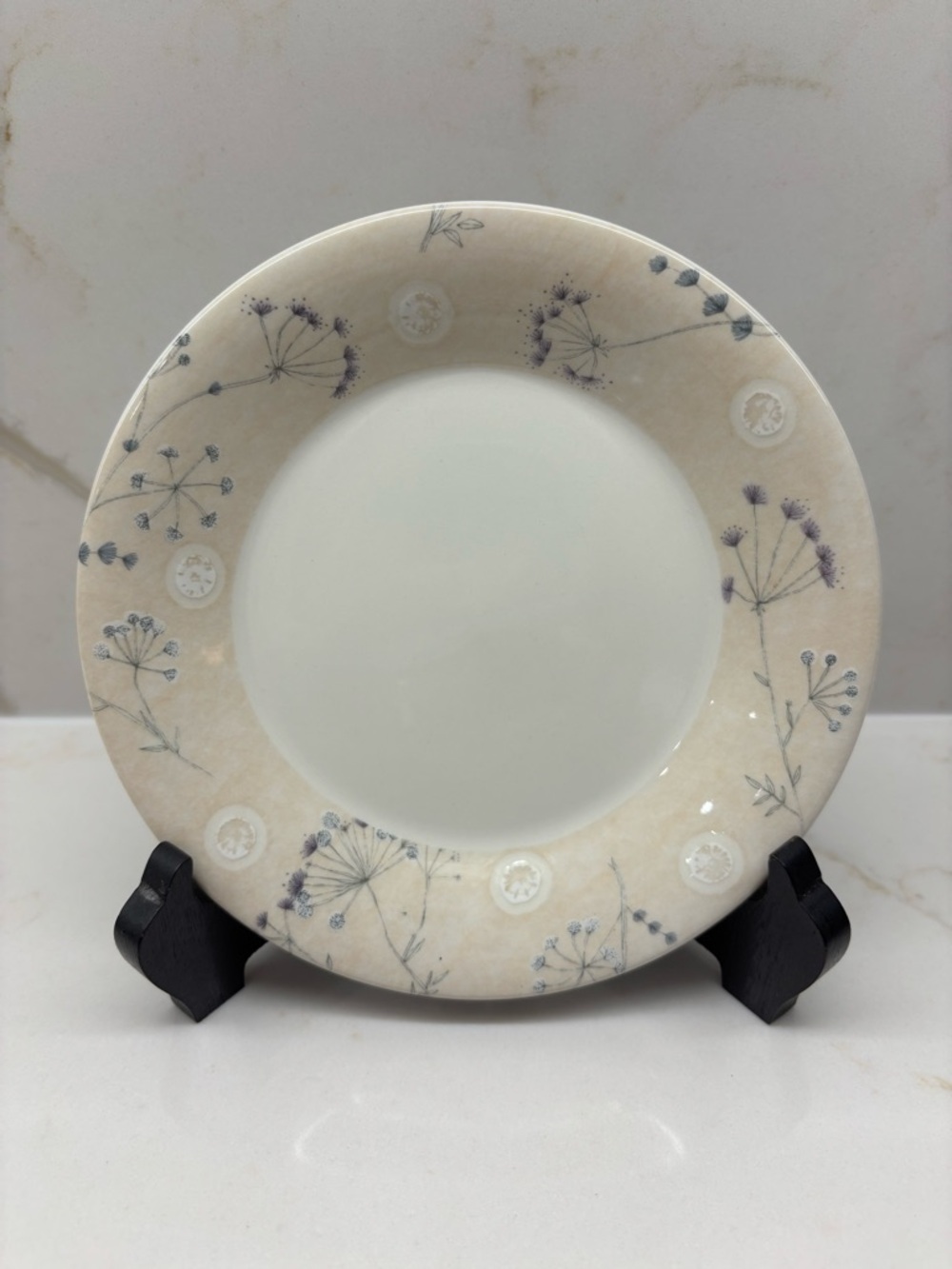 Set of 4 Vintage Portmeirion ‘Dawn’ by Julie Ingram Bread & Butter Plates New